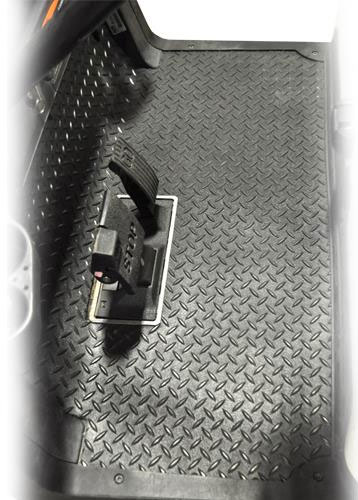 GTW Replacement Diamond Plated Floormat for Club Car Precedent 1