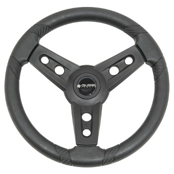 Gussi Italia® Lugana Black Steering Wheel