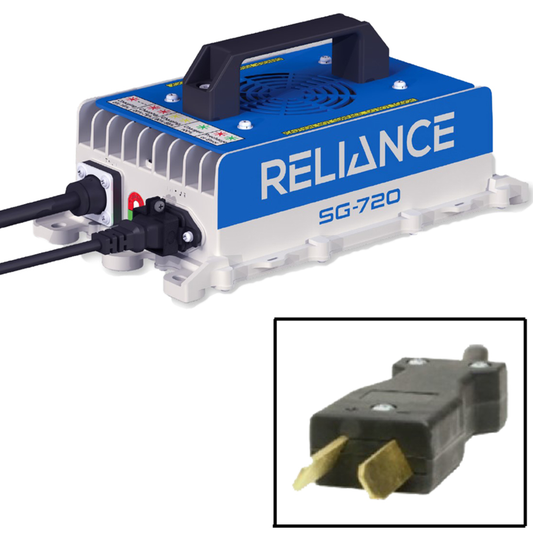 RELIANCEâ„¢ SG-720 High Frequency Industrial Club Car Charger - 36v Crowsfoot Paddle