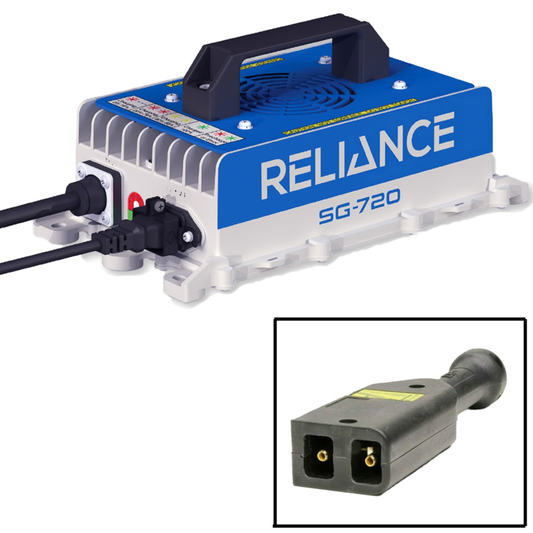 RELIANCEâ„¢ SG-720 High Frequency Industrial E-Z-GO Charger - 36v PowerWiseÂ® Paddle