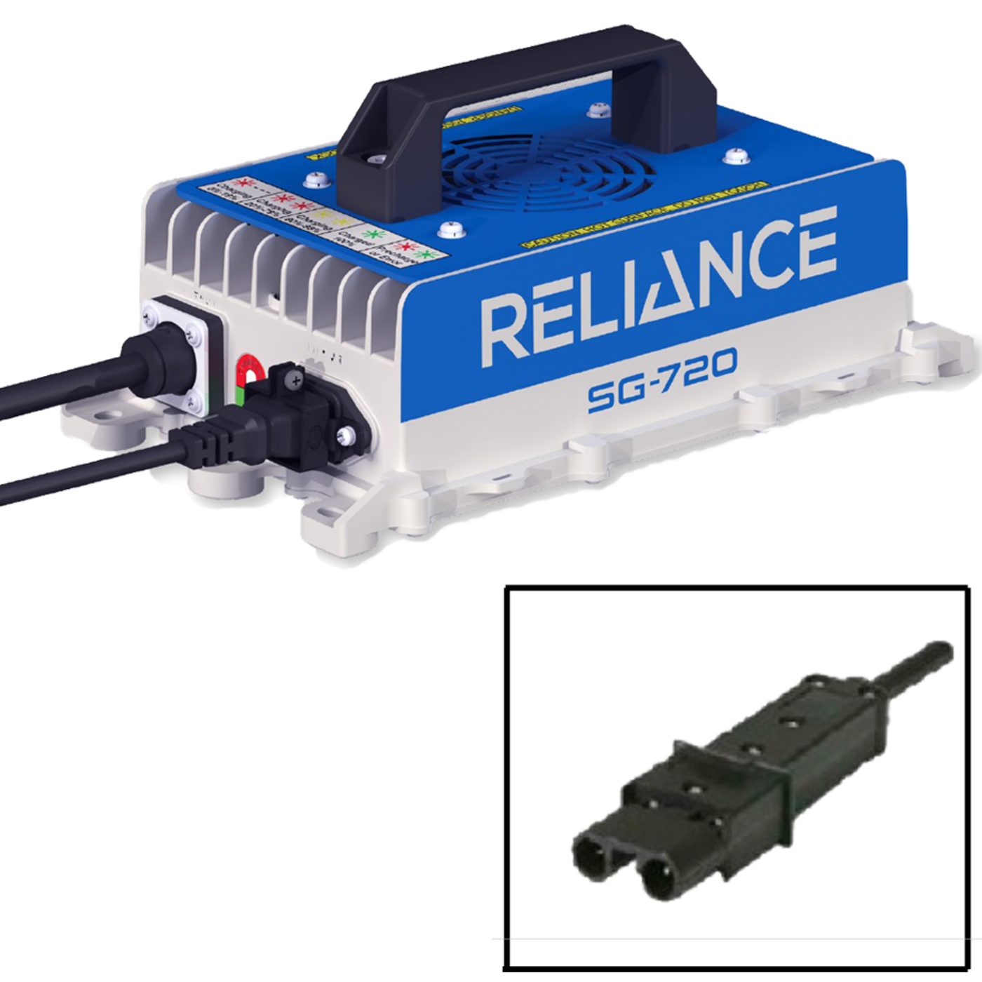 RELIANCEâ„¢ SG-720 High Frequency Industrial Yamaha Charger - 48v G19-G22 Paddle