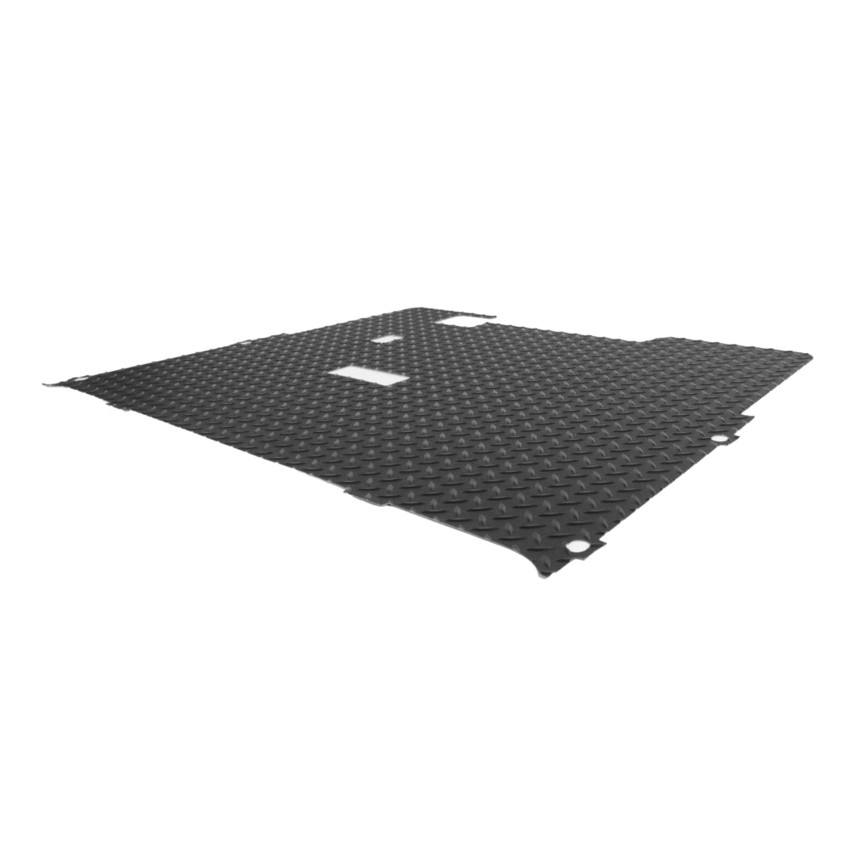 GTW® Diamond Plated Replacement Floor Mat, Black