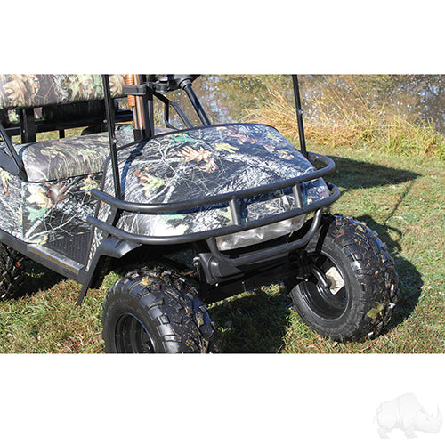 RHOX Brush Guard, Front Black Powder Coat Steel, E-Z-Go TXT 96-13