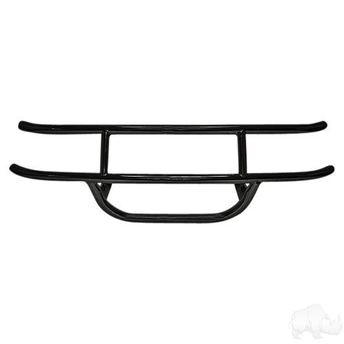 RHOX Brush Guard, Front Black Powder Coat Steel, Club Car Precedent