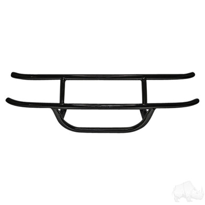 RHOX Brush Guard, Front Black Powder Coat Steel, Club Car Precedent