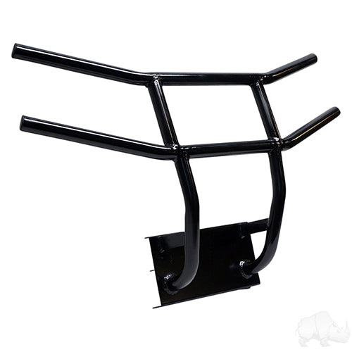 RHOX Brush Guard, Front Black Powder Coat Steel, Club Car Tempo