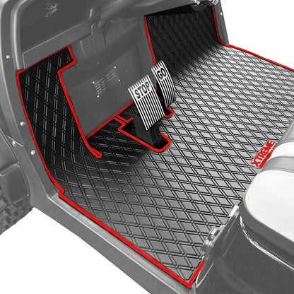 Xtreme Golf Cart Floor Mats (ICON, Advanced EV) (Red, Black, Grey, Blue)