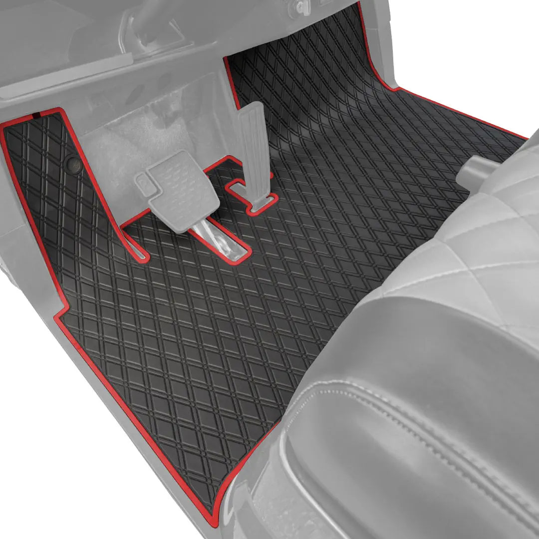 Xtreme Golf Cart Floor Mats (Yamaha) (Red, Black, Grey, Blue)