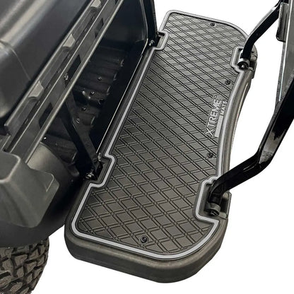 Xtreme Golf Cart Rear Floor Mats (GTW Mach1, MadJax Genesis 150/250/300 Rear Seat Kits) (Red, Black, Grey, Blue)