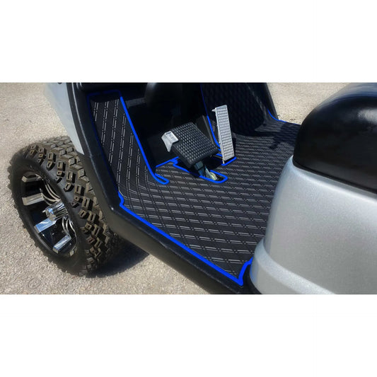 Xtreme Golf Cart Floor Mats (Yamaha) (Red, Black, Grey, Blue)