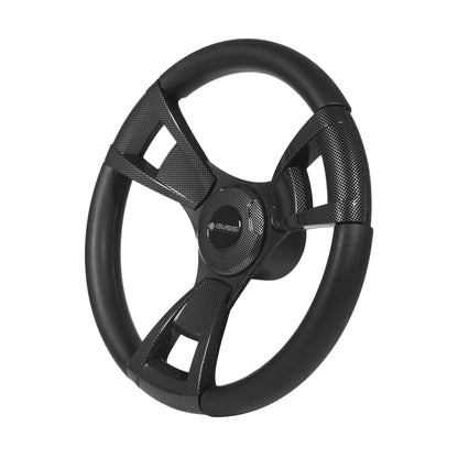 Gussi Italia® Model 13 Black / Carbon Fiber Steering Wheel