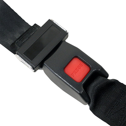 RHOX Seat Belt, Black, 60" Fully Extended Lap Belt